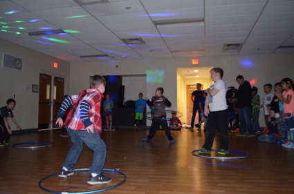 Hula Hooping Tween Dance